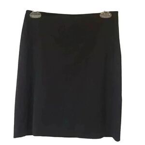 Banana Republic Women's Black Rayon/Nylon/Spandex Classic Professional Lined Str